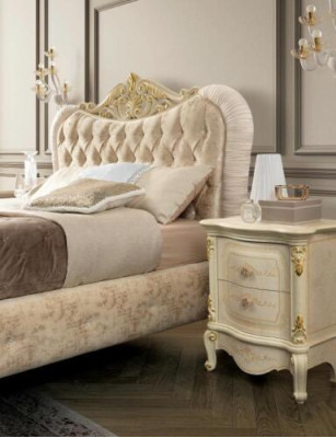 Bett Möbel Doppelbett Chesterfield Schlafzimmer Möbel Design Betten Italien Neu
