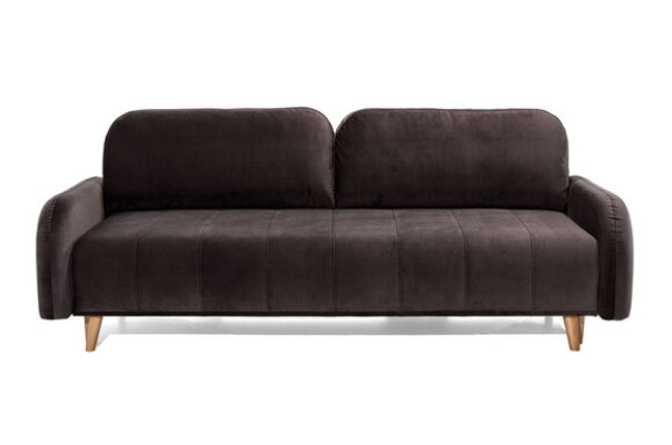 Das luxuriöse große Schlafsofa ist aus hochwertigem Material gefertigt