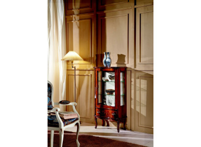 Designer Luxus Holz Vitrine Schrank Design Anrichte Italienische Möbel Sideboard Neu