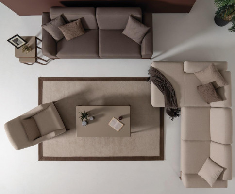 Luxus Design Sofagarnitur Set Couch Couchtisch Beistelltisch 5tlg.
