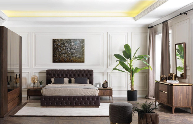 Chesterfield Betten Schlafzimmer Bett Design Luxus Betten Möbel Doppelbetten