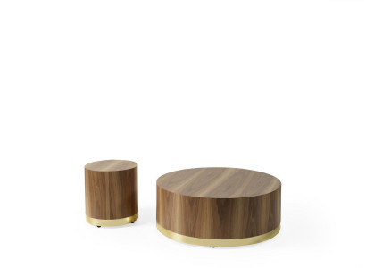 Couchtisch Tisch Beistelltisch Wohnzimmertisch Holz Tische Beistell Rund