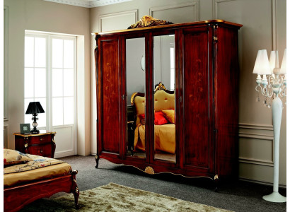 Schrank Kleiderschrank Wohnzimmer Schränke Stil Möbel Holz Italienische Möbel