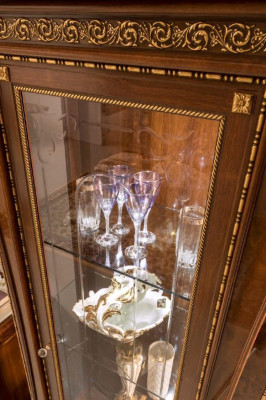 tv Ständer Schrank Luxus Wohnwände Wohnzimmer Zeile Neu Set Vitrine Holz Möbel