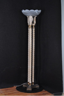 Olymp Steh Feuer Lampe Leuchte Stehlampe Sandleuchte Lampen Leuchten Design XXL