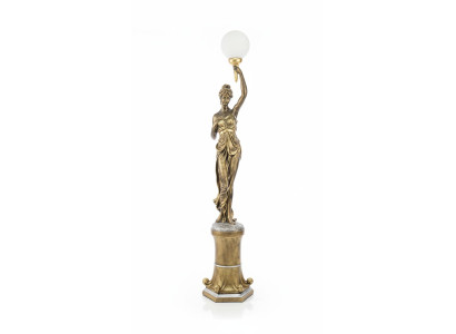 XXL Design Steh Leuchte Stand Leuchten Lampe Skulptur Figur Figuren Statue 227cm