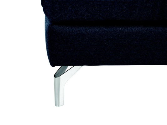 XXL Club Fußhocker Stoff Lounge Hocker Ottomane Pufa Textil Ottoman
