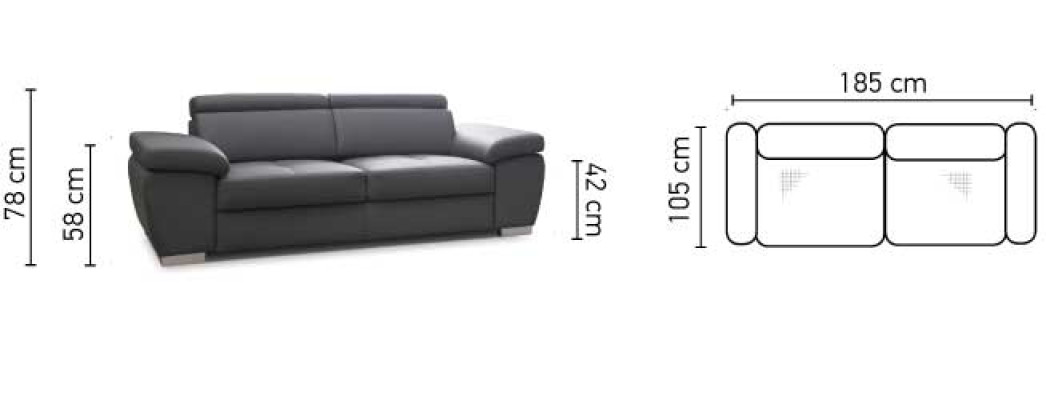 Design Polster Sitz Couch 2 Sitzer Garnitur Sofa Sofas Couchen Textil Stoff Neu