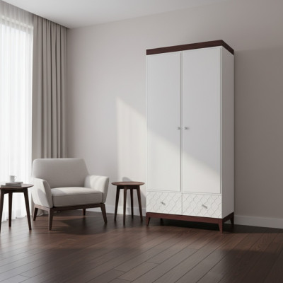 Kleiderschrank Designer Luxus Hotel Schrank Holz Wandschrank Edler