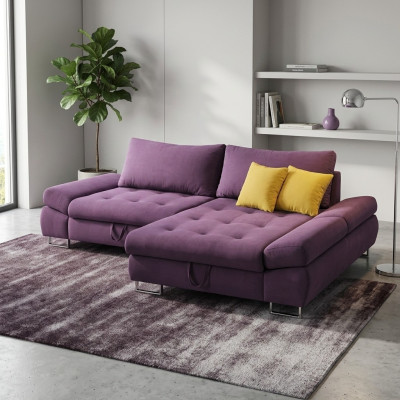 Schlafsofa Design Wohnzimmer Polster Eckgarnitur Ecksofa Sofa Couch