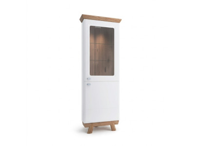 Hochwertige Designer Vitrine Hotel Möbel Einrichtung Schrank Regal Regale AS-WN