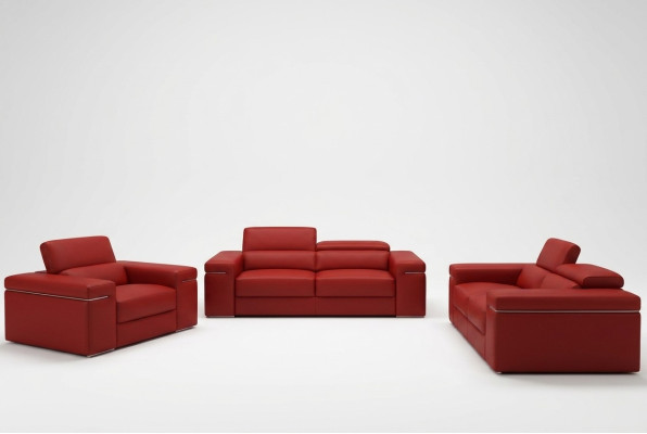 Moderne Sofagarnitur Multifunktions Couch Sofa Leder Couchen Garnituren 3+2+1