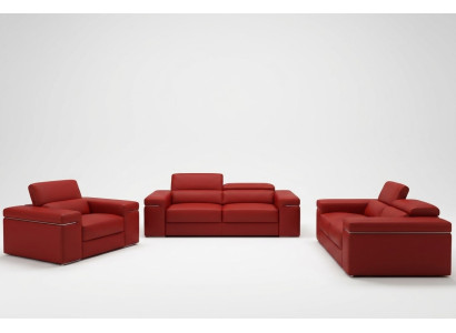 Moderne Sofagarnitur Multifunktions Couch Sofa Leder Couchen Garnituren 3+2+1