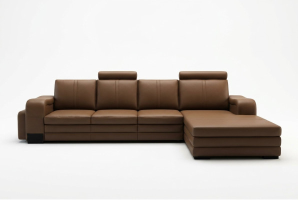 XXL Multifunktions Ledercouch Couch Big Sofa Dekor Polster Ecksofa Moderne