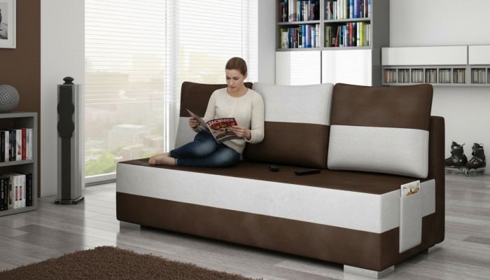 Multifunktion 3Sitzer Büro Couch Schlafsofa XXL Textil Big Sofa Couchen Polster