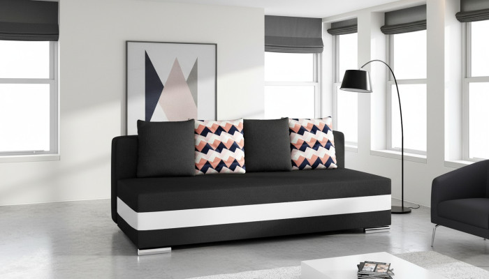 Multifunktion Couch Schlafsofa Büro  XXL Textil Big Sofa Couchen 3Sitzer Polster