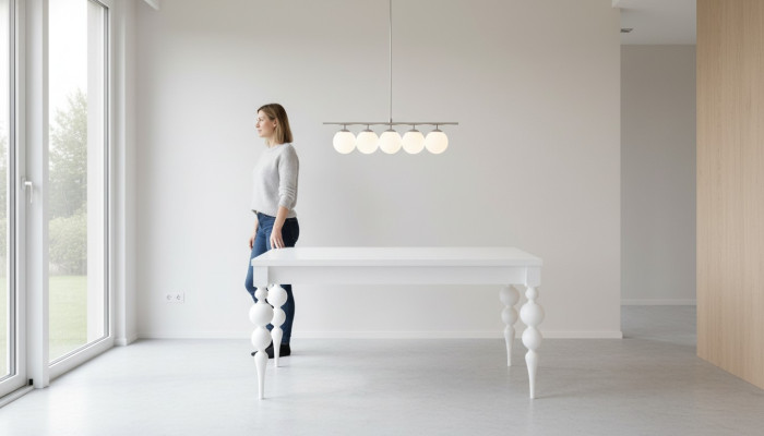 Klassischer designer Esstisch Holz Tisch Tisch Esszimmer Wohnzimmer