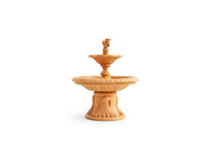 Springbrunnen Garten Teich Brunnen 190 cm Steinbrunnen Gartenbrunnen Fontaine Neu