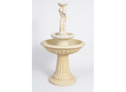 Zierbrunnen Springbrunnen Skulptur Brunnen Deko Garten Fontaine Teich Neu 162cm