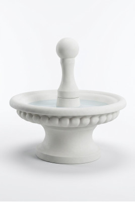 Zierbrunnen Springbrunnen Skulptur Brunnen Deko Garten Fontaine Teich 129cm Neu