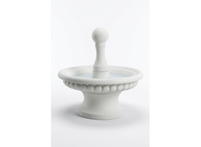 Zierbrunnen Springbrunnen Skulptur Brunnen Deko Garten Fontaine Teich 129cm Neu