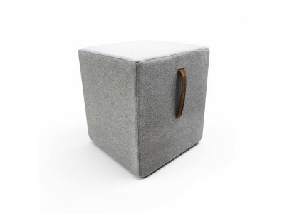 Pouf Fußhocker Rund Hocker Polsterhocker Sitzhocker Ottomane Hocker Würfel Neu