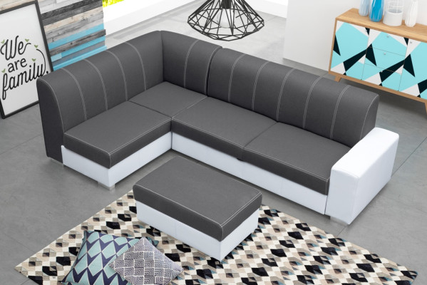 Schlafsofas Ecksofa Sofa Couch Polster Eck Sofas Couchen Wohnlandschaft L Form