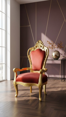Stuhl Thron Sessel Set Esszimmer Designer Holz Antik Stil Barock Rokoko König