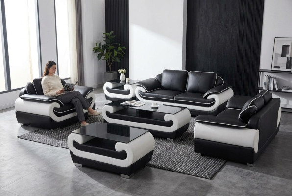 Sofa Couch Sitz Polster Komplett Set Garnitur 3+2+1 Sofas Designer Couchen