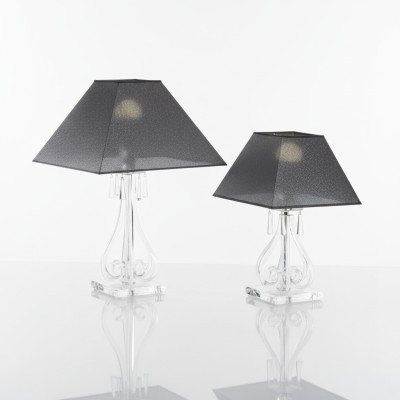 Tischleuchte Antik Stil Tisch Lampe Kristall Leuchte Lampen Leuchten Kronleuchte