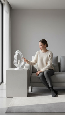 Echtes Kristall Schreibtisch Lampe Tischlampe Leuchte Bohemia Lampe Nachttisch