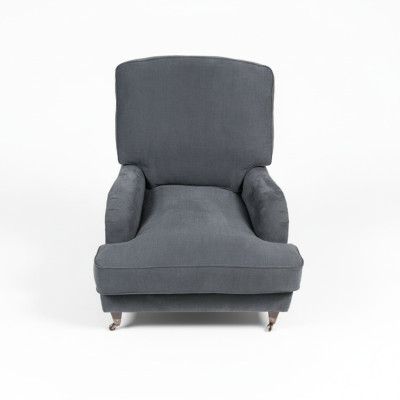Sessel Club Lounge Designer Deko Stuhl Polster Sofa 1 Sitzer Relax Fernseher