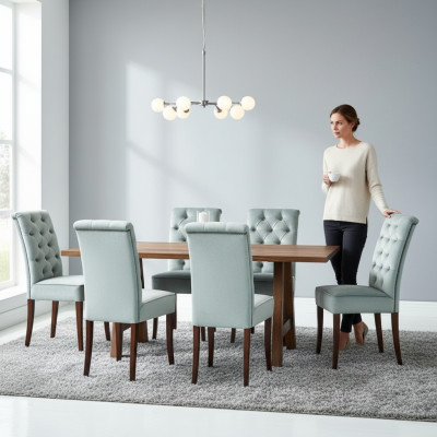Tisch Moderner Esstisch Holz Design Holztisch Wohn Tische Ess Zimmer
