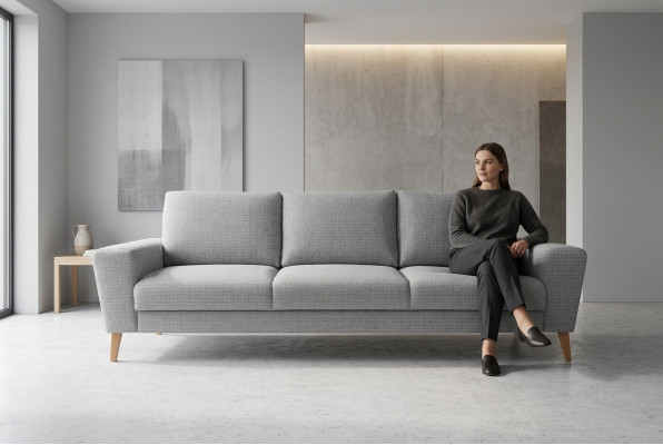 Ledersofa Sofagarnitur 3+2+1 Sitzer Set Garnitur Polstersofa Couch Garnituren
