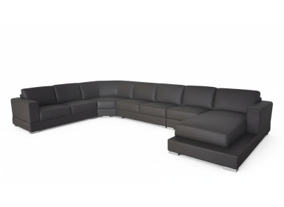 Design Eck Couch Polster Sitz Garnitur Landschaft Modern Möbel Sofas mit USB Neu