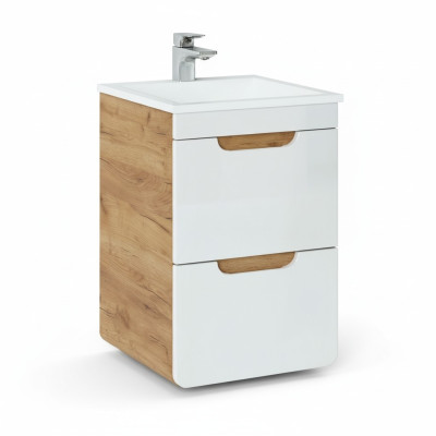 Design Waschbecken 50cm Badezimmer Waschtisch Bad Becken