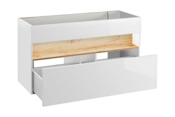Doppel Waschtisch Waschbeckenunterschrank mit Waschtisch Becken