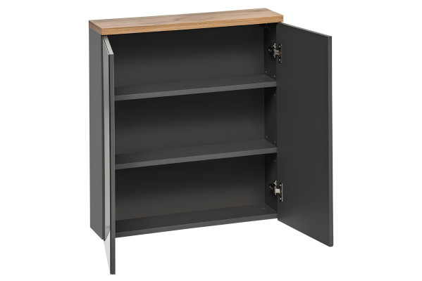 Waschbeckenunterschrank mit Waschtisch hängend 60cm Badezimmerschank