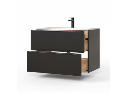 luxus Waschbecken Waschtisch unterschrank schrank becken waschtische bad 80cm