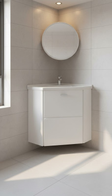 Eckbecken Ecktisch Waschbecken Eckschrank Becken Waschtisch Ecken