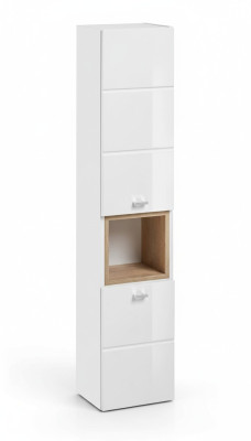 Badezimmerschrank Badmöbel Schrank Hochschrank Dekorative Badschrank Regal