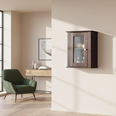 Apotheken Badezimmer Badmöbel Regal Schrank Braun Schränke Holz