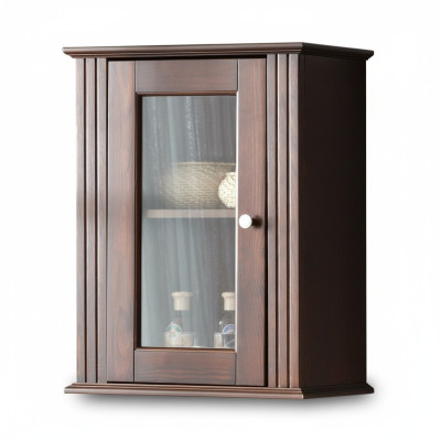 Apotheken Badezimmer Badmöbel Regal Schrank Braun Schränke Holz
