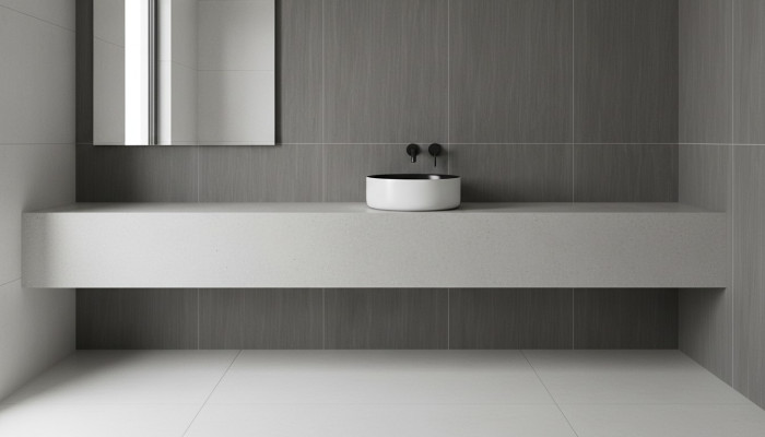 Runde Rundbecken Aufsatz waschbecken Schwarz Weiß Becken