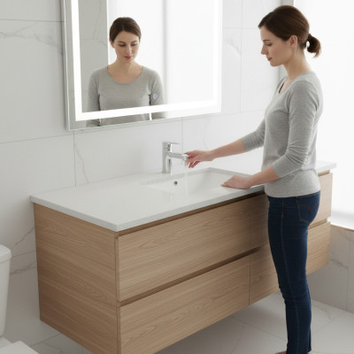 Keramik Waschbecken Waschtisch Deko Aufsatzwaschtisch Becken Waschschale