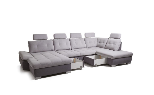 Polster Klassische Wohnlandschaft Wohnzimmer Ecksofa Garnitur Schlaf Sofas Sofa