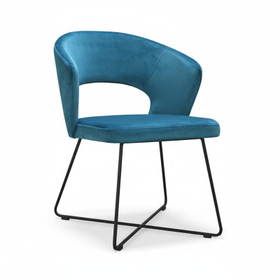 Design Stuhl Sitz Praxis Ess Zimmer Stühle Textil Stoff Polster Warte Kanzlei
