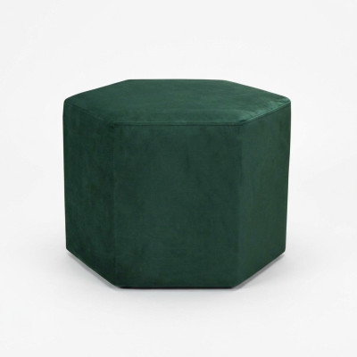 Sitzhocker Hocker Pouf Puff Sitzpouf Textil Stoff Fußhocker Ottomane Samt