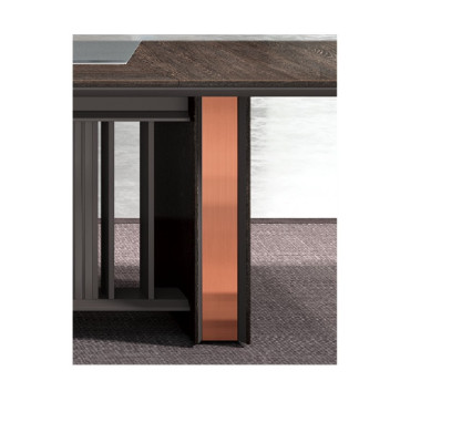 Eckschreibtisch Büro Einrichtung Chef Zimmer Möbel Design Schreibtische