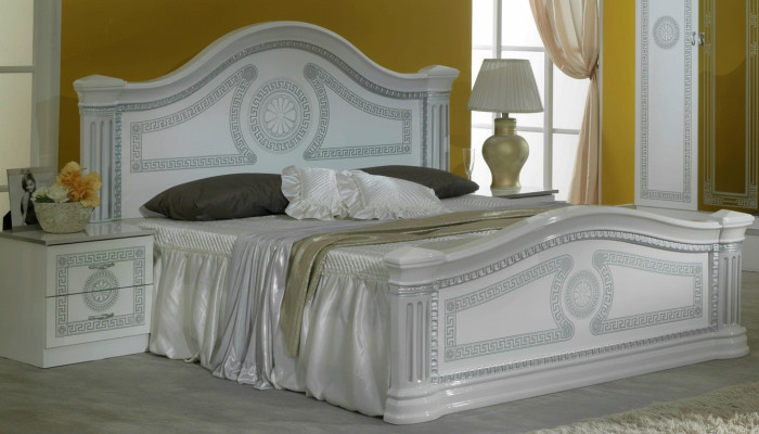 Designer Bett Schlafzimmer Klassische Betten Holz Hotel Luxus Polster Sitz Neu